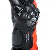 Dainese CARBON 4 LONG sportovní rukavice fluo-červené/bílé/černé vel.M